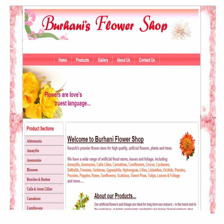 Burhani Flower Shop