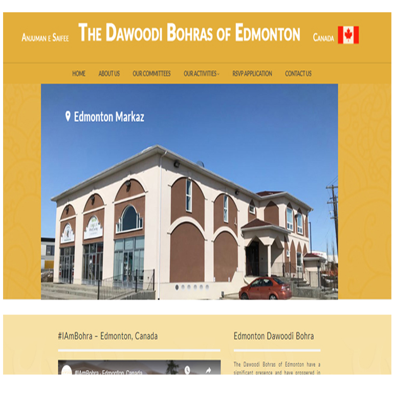 Fifty3 Innovations Portfolio - Edmonton Dawoodi Bohras
